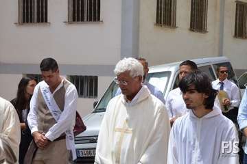 Misa y procesión de la Virgen de la Paloma en La Viña (Foto Francisco Javier Santana)